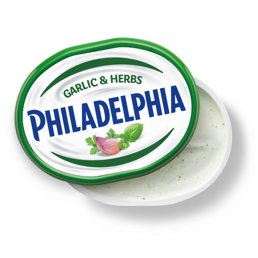 PHILADELPHIA GARLIC & HERB 165G