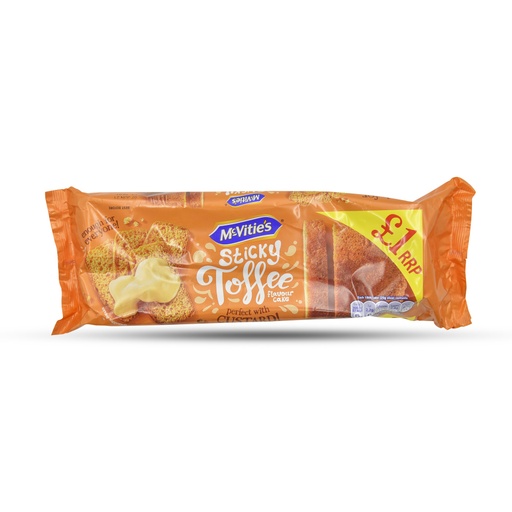 MCVITIES STICKY TOFFEE CAKE EXTRA LARGE 205G