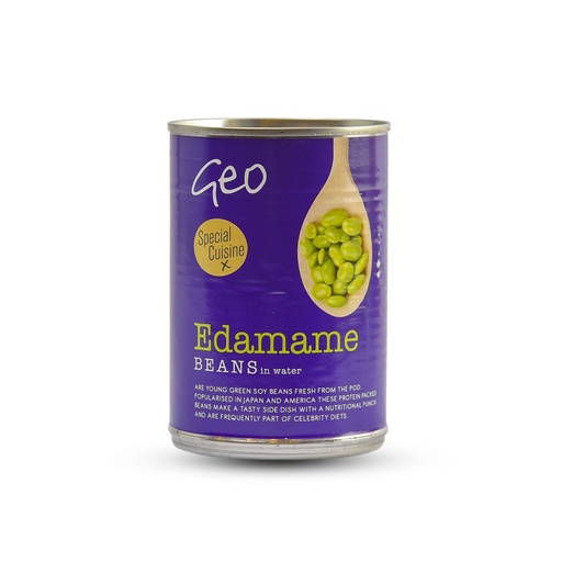 GEO EDAMAME BEANS IN WATER 400G