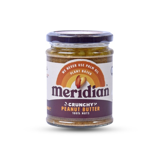 MERIDIAN CRUNCHY PEANUT BUTTER 280G