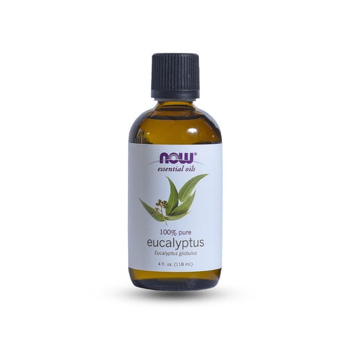 NOW ESSENTIAL OILS 100% PURE EUCALYPTUS 4 OZ