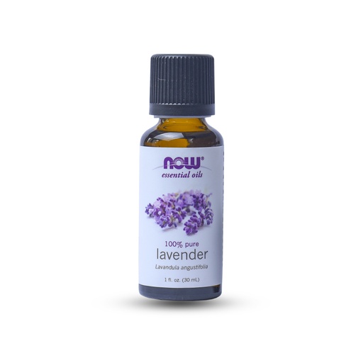 NOW ESSENTIAL OILS 100% PURE LAVENDER 1 OZ