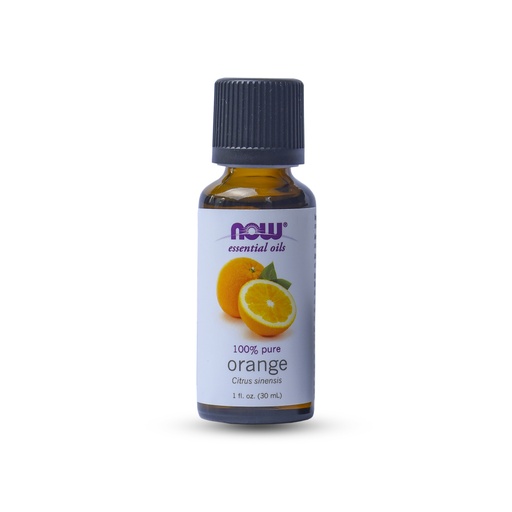 NOW ESSENTIAL OILS 100% PURE ORANGE 1 OZ