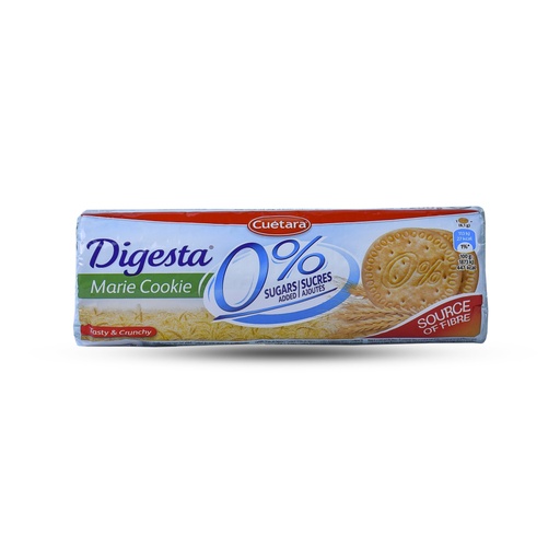 CUETARA DIGESTA MARIE COOKIE 0% SUGARS ADDED 200G