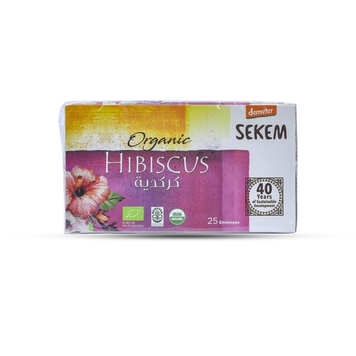 SEKEM ORGANIC HIBISCUS TEA  50G 25/BOX