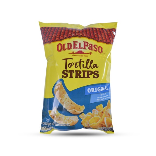 OLD EL PASO CRUNCHY TORTILLA STRIPS ORIGINAL 185G