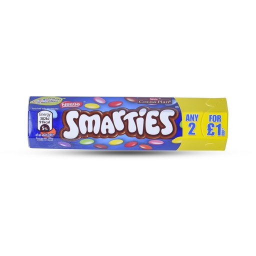 NESTLE SMARTIES HEXATUBE 38G