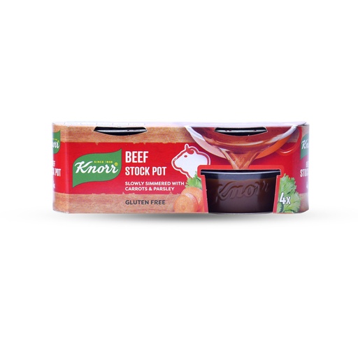 KNORR 4 BEEF STOCK POT 112G