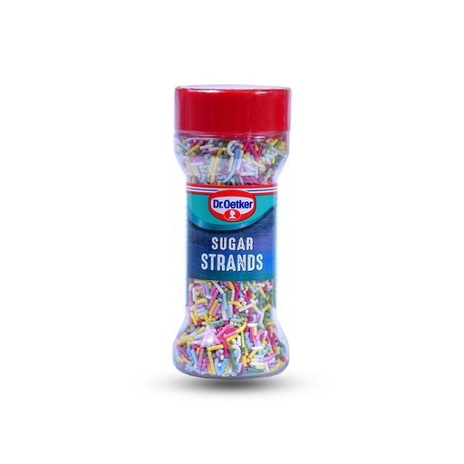 DR. OETKER COLOURED SUGAR STRANDS 65G