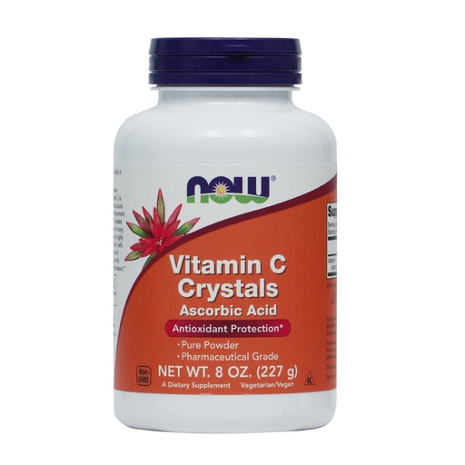 NOW ANTIOXIDANT PROTECTION VITAMIN C CRYSTALS PURE POWDER 8 OZ