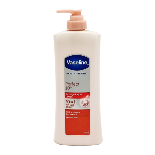 VASELINE LOTION HEALTHY WHITE PERFECT 10 400ML