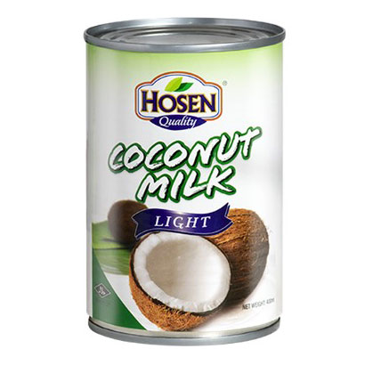 HOSEN COCONUT MILK LIGHT 400ML