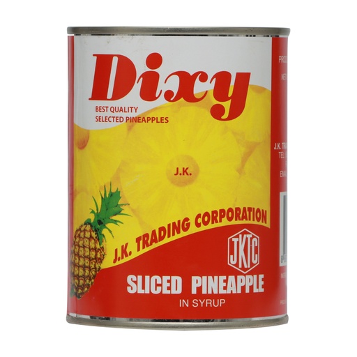 DIXY SLICED PINEAPPLE 567G