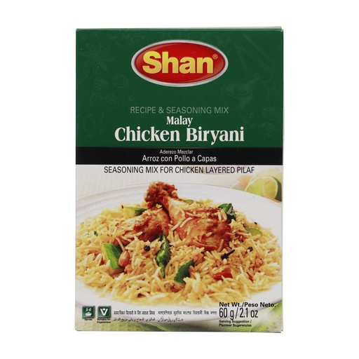 SHAN MALAY CHICKEN BIRIYANI MIX 60G