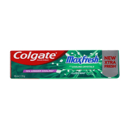 COLGATE TOOTHPASTE MAXFRESH GREEN CLEAN MINT 100ML