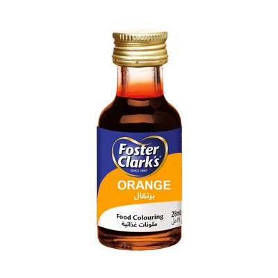 FOSTER CLARK'S FOOD COLOUR ORANGE 28ML