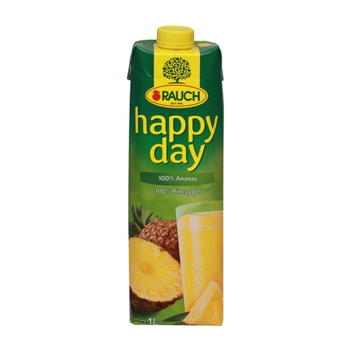 RAUCH HAPPY DAY PINEAPPLE JUICE 1LTR