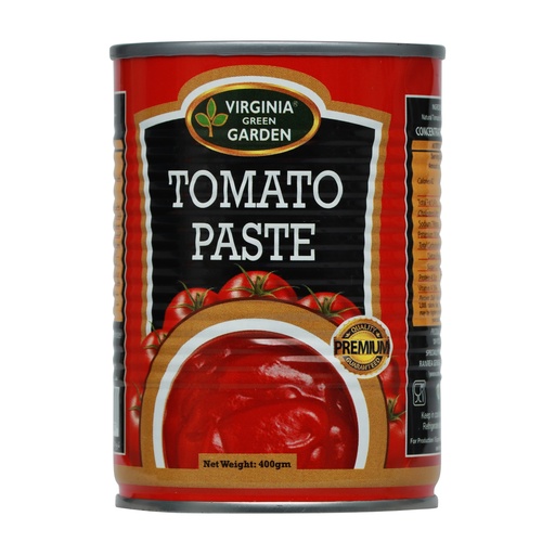 VIRGINIA GREEN GARDEN TOMATO PASTE 400G