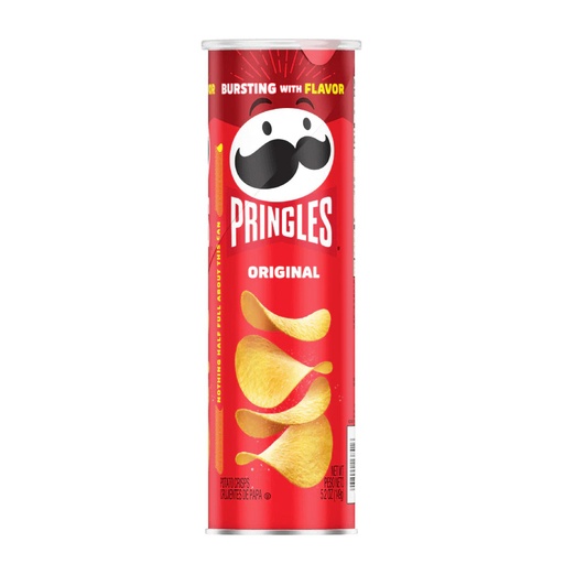 PRINGLES POTATO CHIPS ORIGINAL 147G