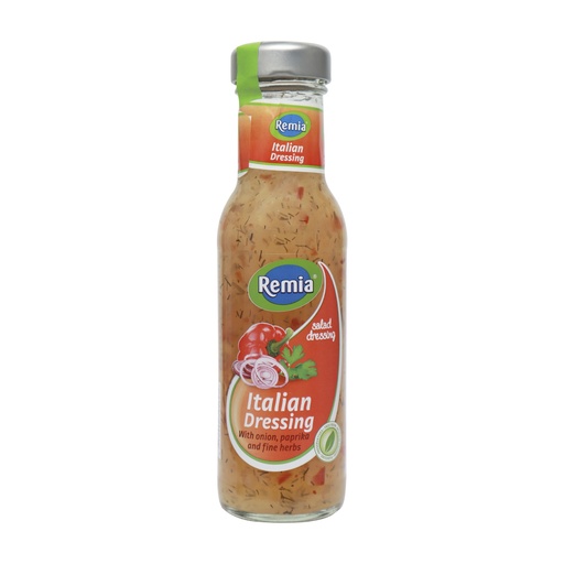 REMIA ITALIAN DRESSING WITH ONION, PAPRIKA & FINE HERBS 250ML