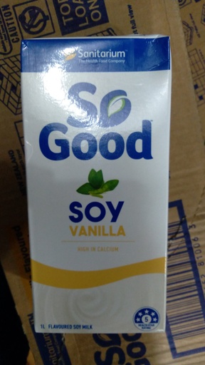 SO GOOD SOY VANILLA MILK 1LTR