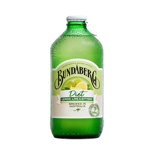 BUNDABERG DIET LEMON, LIME & BITTERS 375ML