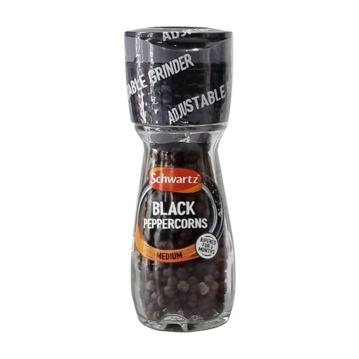 SCHWARTZ BLACK PEPPER GRINDER 35G